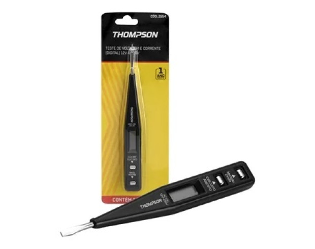 CHAVE TESTE VOLTAGEM DIGITAL 12V/250V - THOMPSON