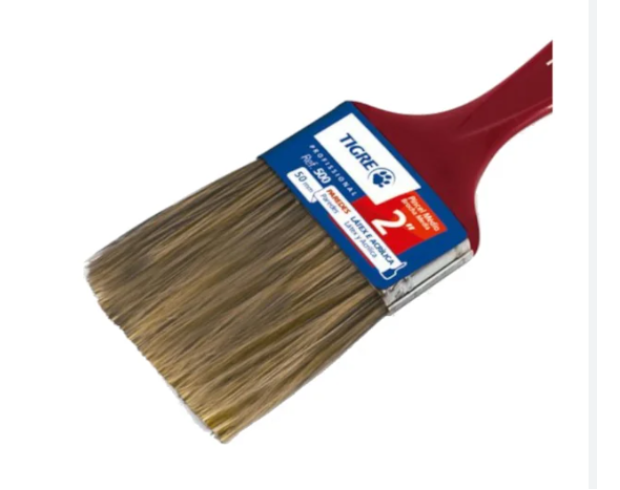 Pincel Trincha 2 1/2'' tigre 500 cerdas