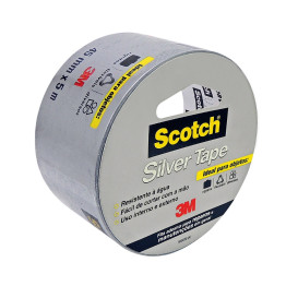 Fita Silver Tape 3M Scotch - 45 mm x 5 m Fita Silver Tape 3M Scotch - 45 mm x 5 m