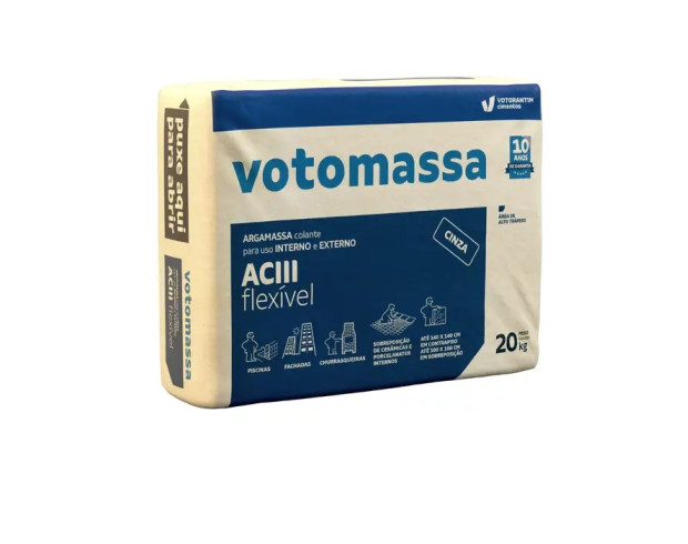 Argamassa AC3 Cinza Ceramica 20kg Argamassa AC3 Cinza Ceramica 20kg