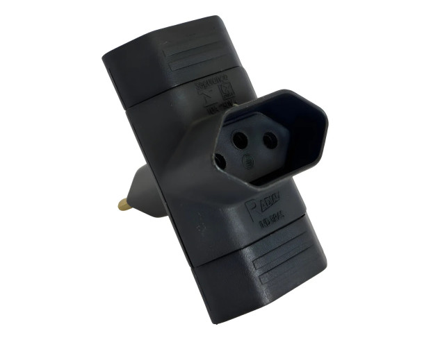 Benjamim Preto Pino 3 Saidas 2P 10A