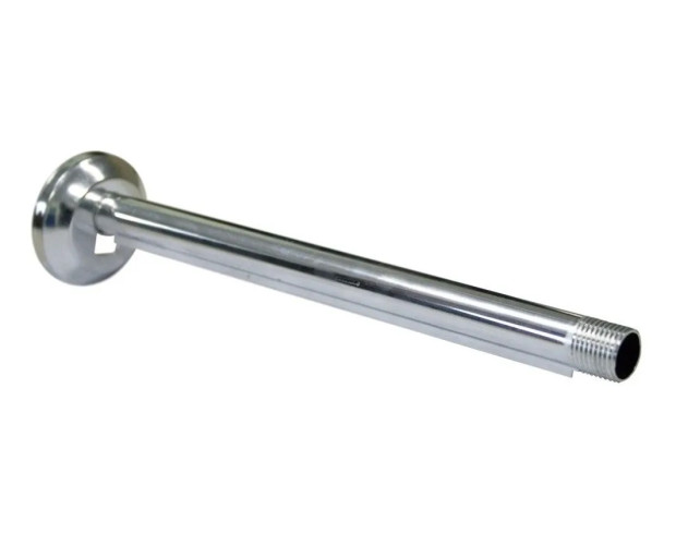 Cano Braço Para Chuveiro 30cm Alumínio Polido Cano Braço Para Chuveiro 30cm Alumínio Polido