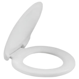 Assento Sanitario Oval Universal Loft Branco Plastico Metasul