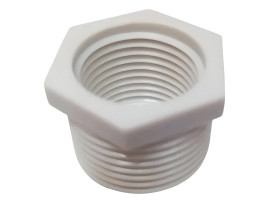 Bucha Branca De Redução Rosca 3/4x1/2 11529 - Amanco Bucha Branca De Redução Rosca 3/4x1/2 11529 - Amanco